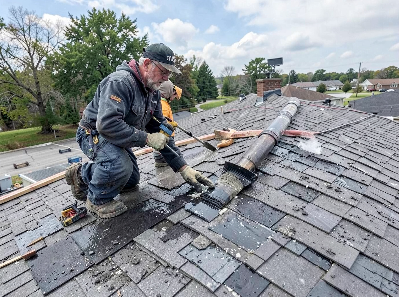 Hail Damage Roof Repair in Oshkosh